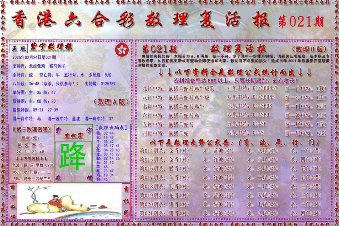 021期数理复活报[图]