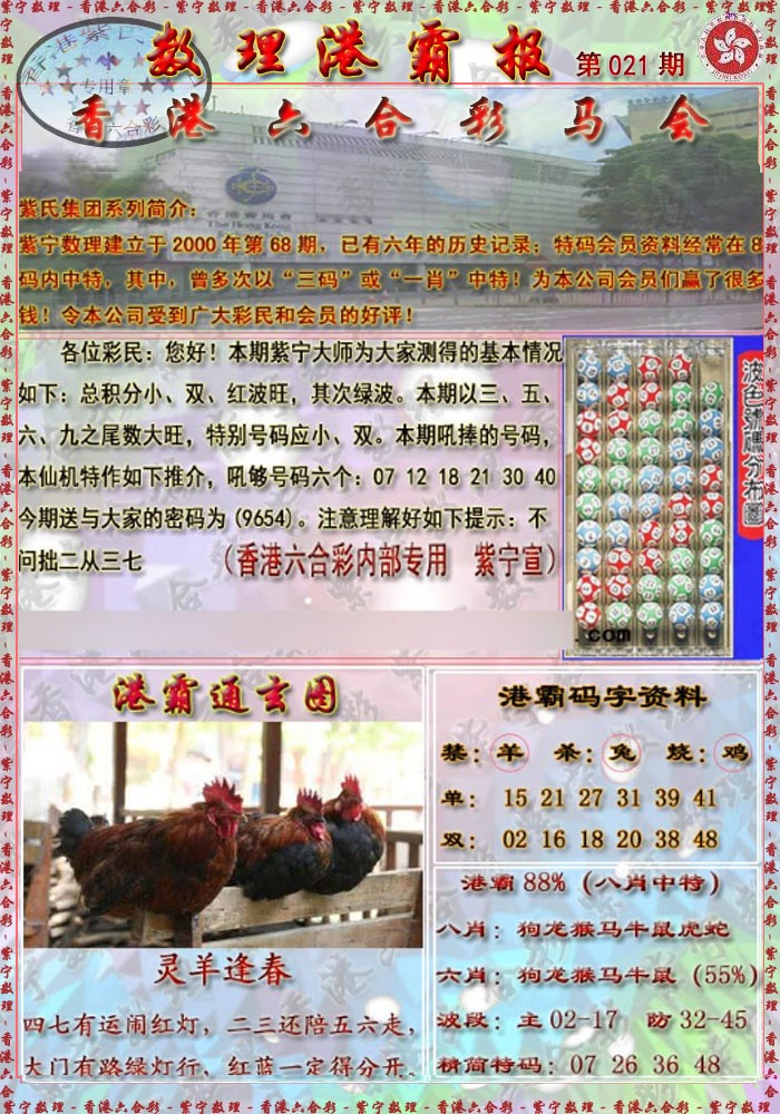 021期港霸报[图]