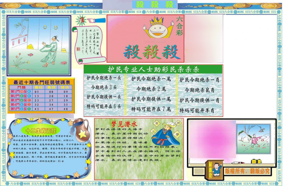 021期马经杀杀杀A(新图推荐)[图]