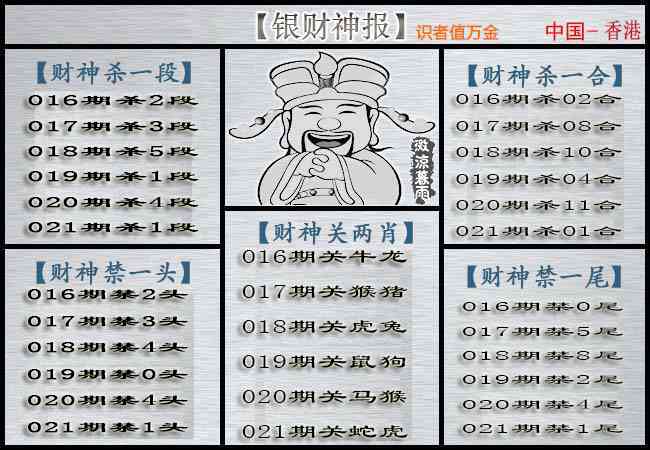 021期银财神[图]