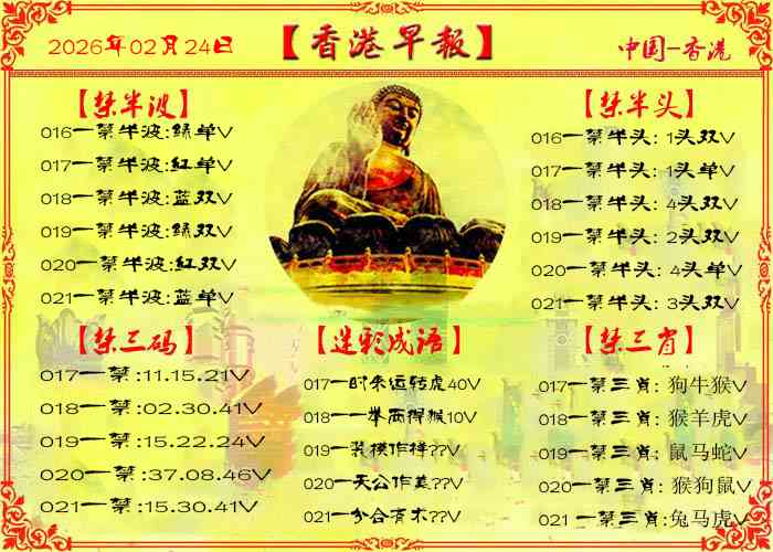 021期香港早报[图]