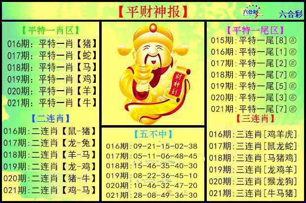 021期平财神报[图]